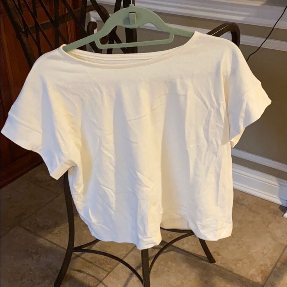 Madewell Boxy Crop Tee